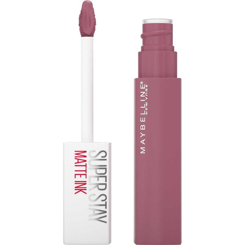 Maybelline New York Superstay Matte Ink Pintalabios Mate Larga Duración Tono 180 Revolutionary Color Rosa