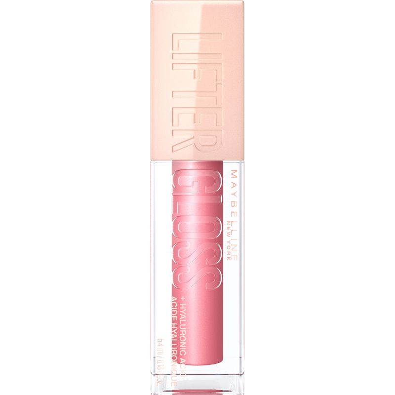 Maybelline New York Lifter Gloss Brillo De Labios Tono 05 Petal. Hidratación Intensa Y Labios Rellenos.