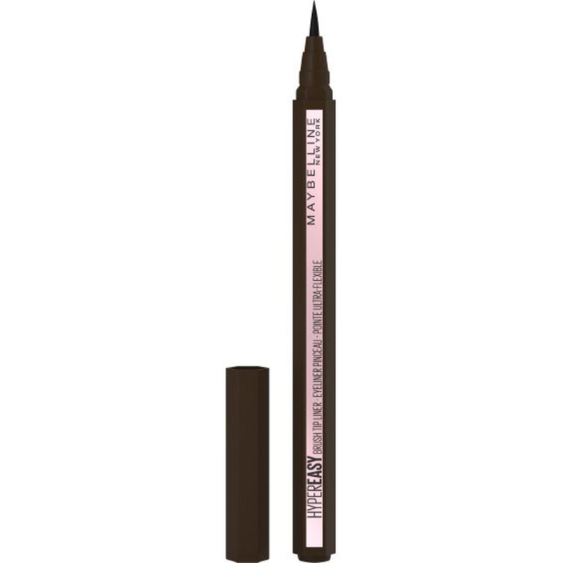 Maybelline New York Eyeliner Rotulador Líquido Hypereasy Color Marron 810 Pitch Brown