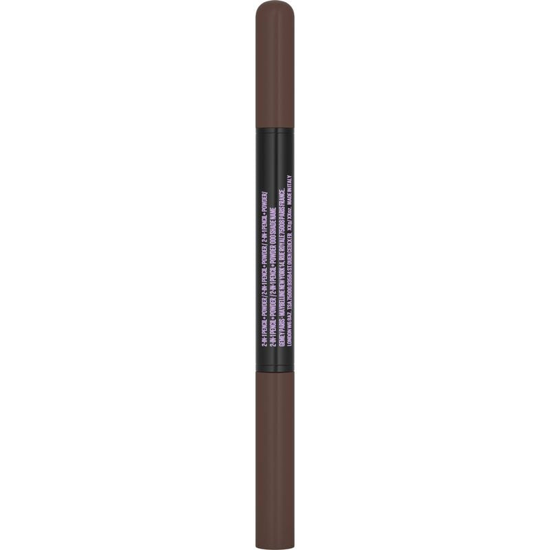 Maybelline New York El Lápiz De Cejas Automático Express Brow Satin Duo 04 Dark Brown