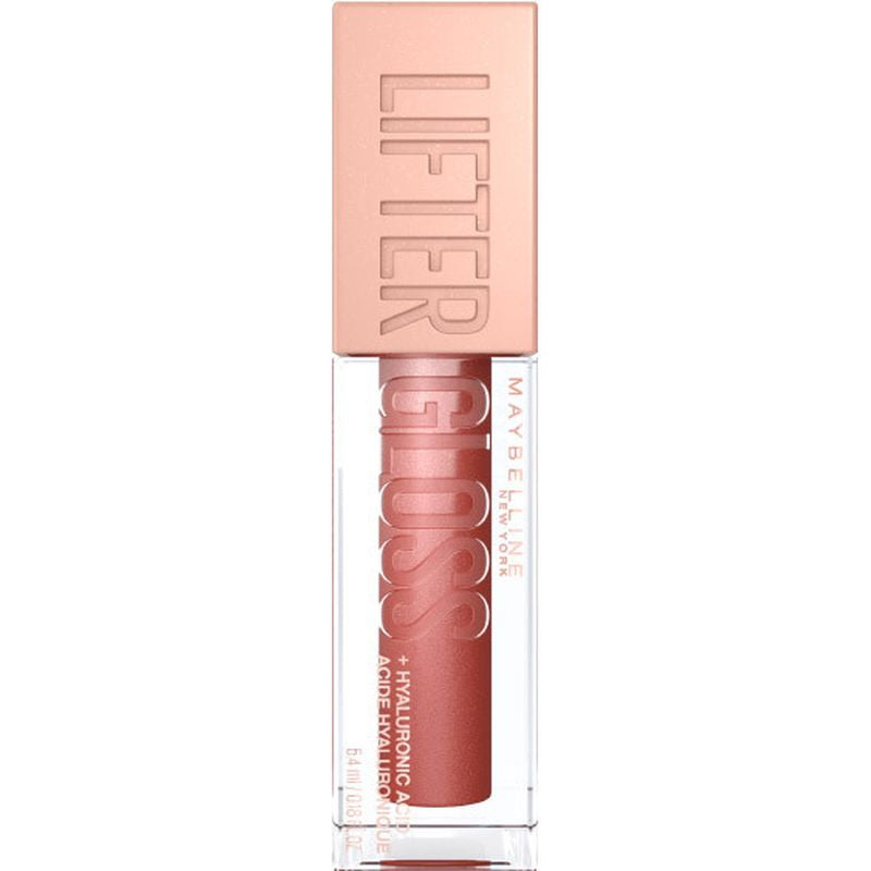 Maybelline New York Brillo De Labios Lifter Gloss Bronzed, Hidratación Intensa, Labios Rellenos. Tono 16 Rust