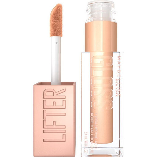 Maybelline New York Brillo De Labios Lifter Gloss Bronzed, Hidratación Intensa, Labios Rellenos. Tono 20 Sun