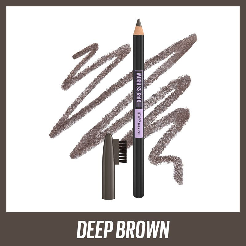 Maybelline New York Express Brow Lápiz De Cejas En El Tono 05 Deep Brown