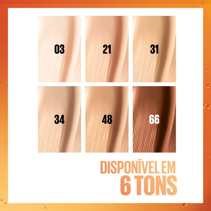 Maybelline New York Super Stay Skin Tint + Vitamina C 24H. Tono 03