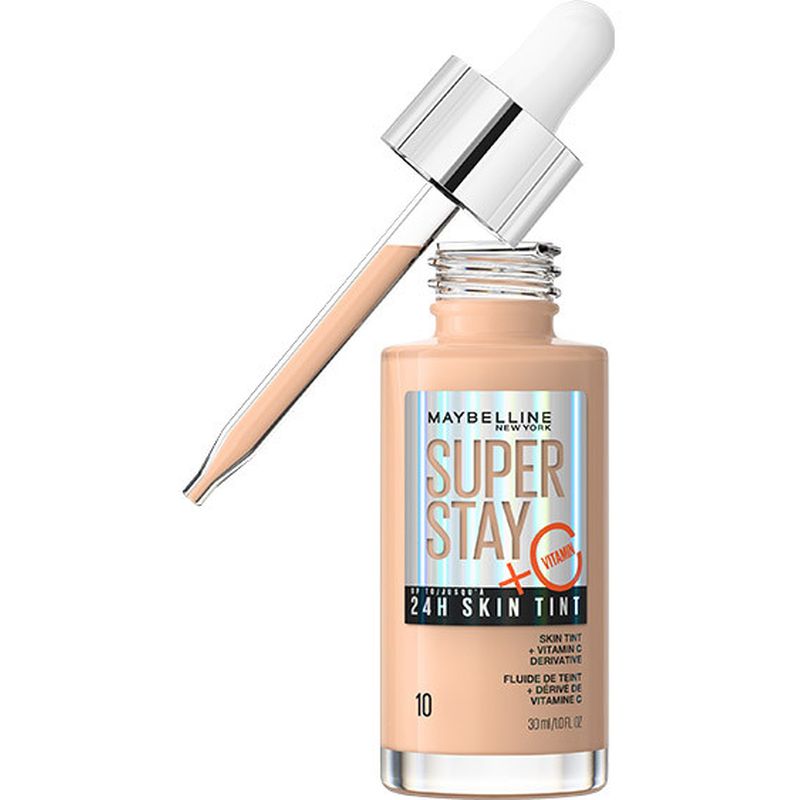 Maybelline New York Super Stay Skin Tint + Vitamina C 24H. Tono 10