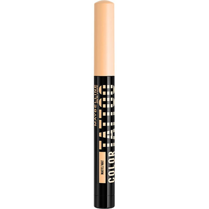 Maybelline New York Color Tattoo Stix, Sombra De Ojos + Liner En Formato Stick.Tono I Am Confident.