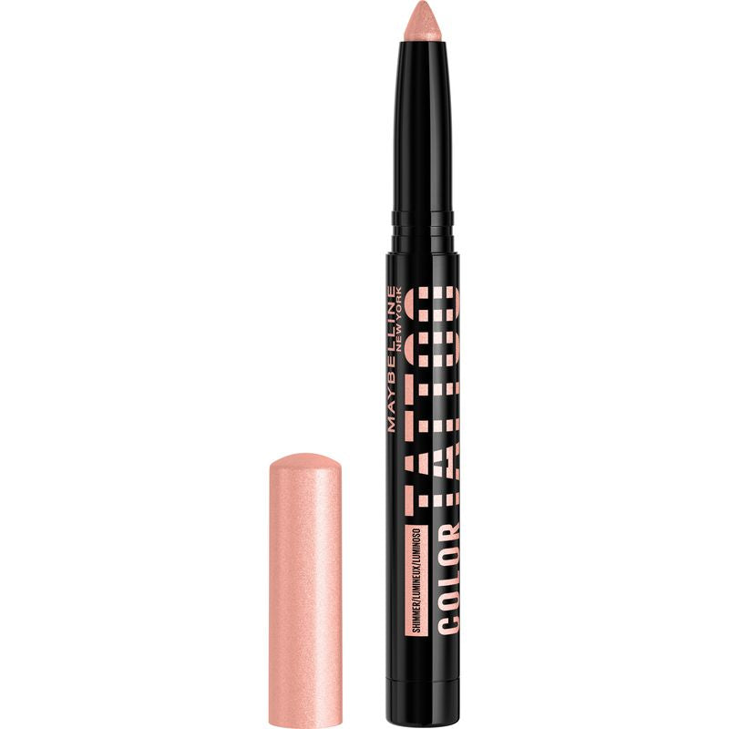 Maybelline New York Color Tattoo Stix, Sombra De Ojos + Liner En Formato Stick.Tono I Am Inspired.