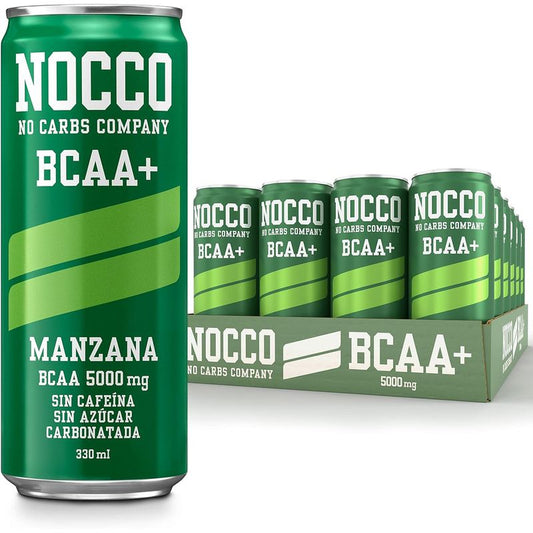 Nocco Pack Bcaa+ Manzana,  12 uds x 330 ml