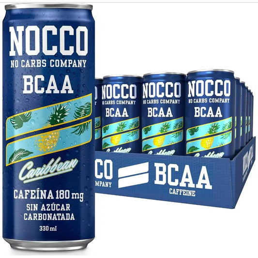 Nocco Pack Bcaa Caribbean,  12 uds x 330 ml