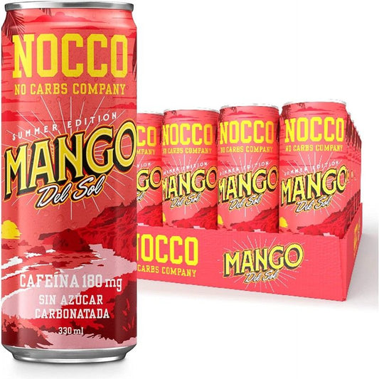 Nocco  Pack Bcaa Mango,  12 uds x 30 ml