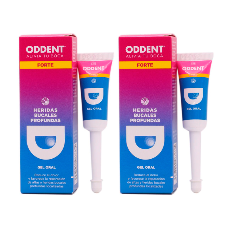 Oddent Duplo Gel Oral Forte 2 x 8 ml