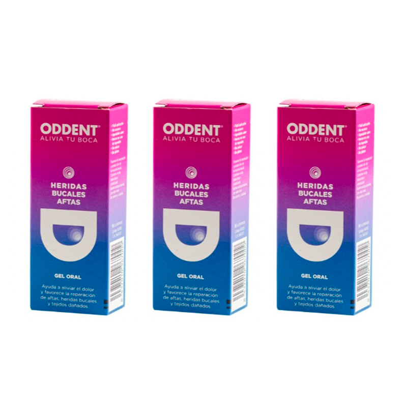 Oddent Triplo Gel  Gingival , 3 x 20 ml