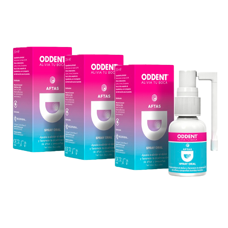 Oddent Triplo Spray Oral 3 x 20 ml