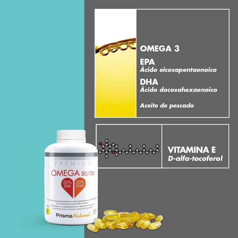 Prisma Natural Omega 50/30, 100 perlas