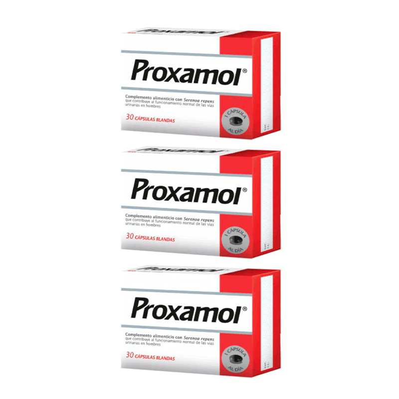 Proxamol 3 x 30 cápsulas Blandas