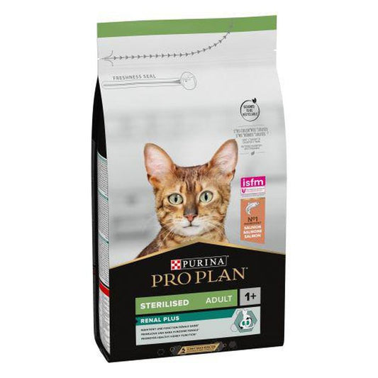 Purina Pro Plan Feline Adult Esterilizado Salmon 10Kg, pienso para gatos