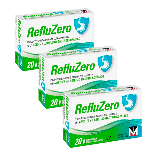 Refluzero Triplo Acidez y Reflujos 3 x 20 comprimidos