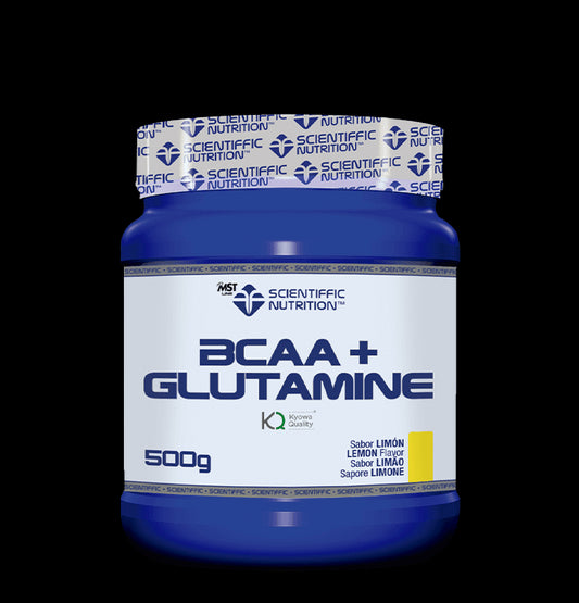 Scientiffic Nutrition Bcaa+ Glutamina Limon, 500 g