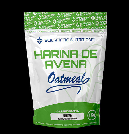 Scientiffic Nutrition Harina Avena Neutra, 1 kg