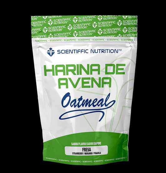 Scientiffic Nutrition Harina Avena Fresa, 1 kg