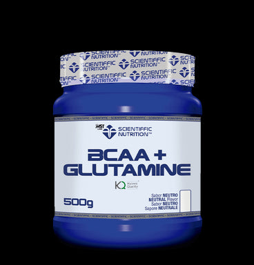 Scientiffic Nutrition Bcaa+Glutamina Neutro, 500 g