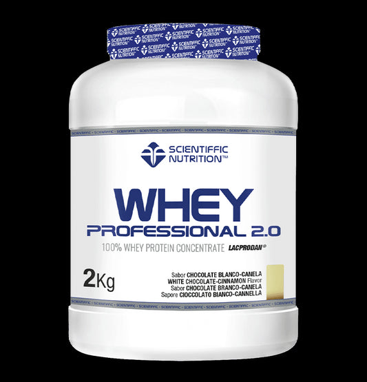 Scientiffic Nutrition Whey Professional 2.0 Choco Blanco Canela, 2 kg