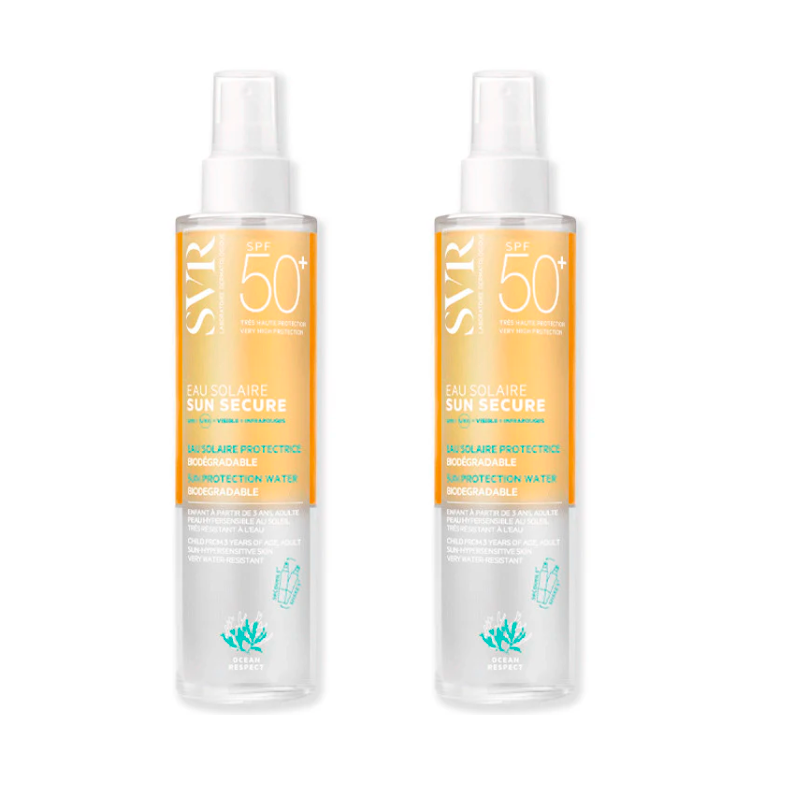 Svr Duplo Sun Secure Eau Solaire Spf 50 + 2 X 200 , 2 X 200  Ml