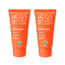 Svr Duplo Sun Secure Creme Hidratante Spf 50+ Biodegradable  , 2 X 50 Ml