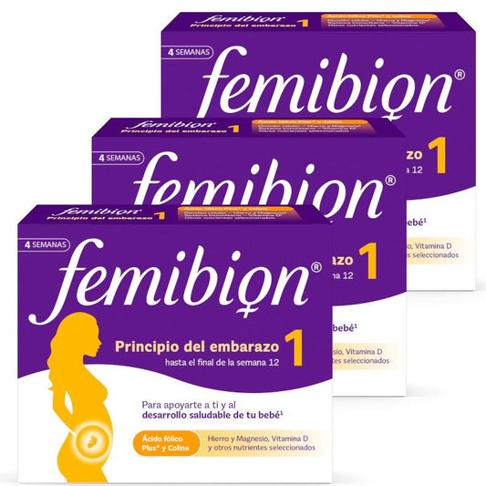 Femibion 1 Pronatal, 28 Comprimidos x 3 Unidades