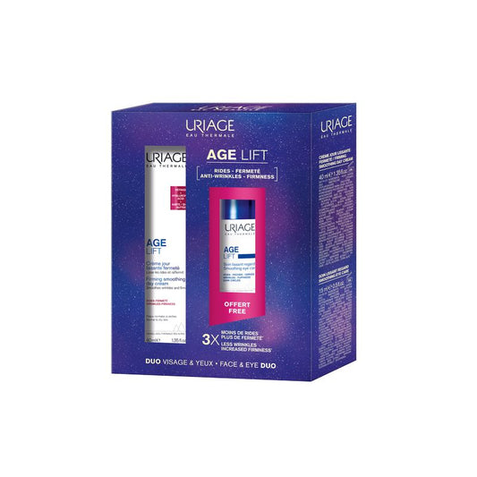 Uriage Kit Age Lift Crema De Día40Ml + Contorno De Ojos 15Ml Regalo