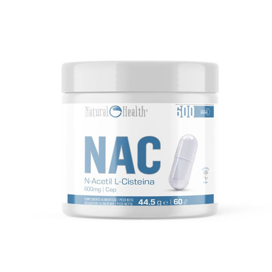 Natural Health Nac 600Mg., 60 cápsulas