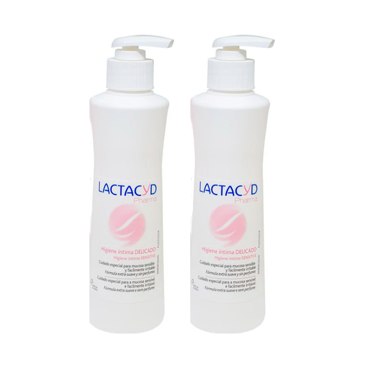 Lactacyd Pharma  Duplo Higiene Íntima Delicado 2 x 250 ml