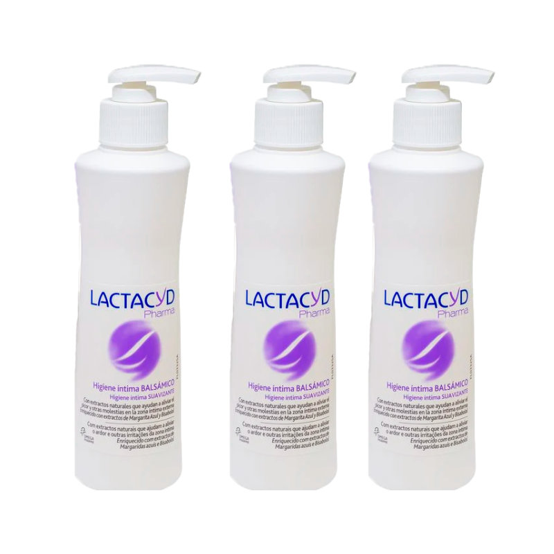 Lactacyd Pharma  Triplo Higiene Íntima Balsámico 3 x 250 ml