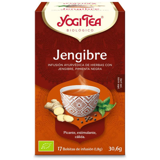 Yogi Tea Yogi Tea Jengibre, 17 X 1,8 Gr