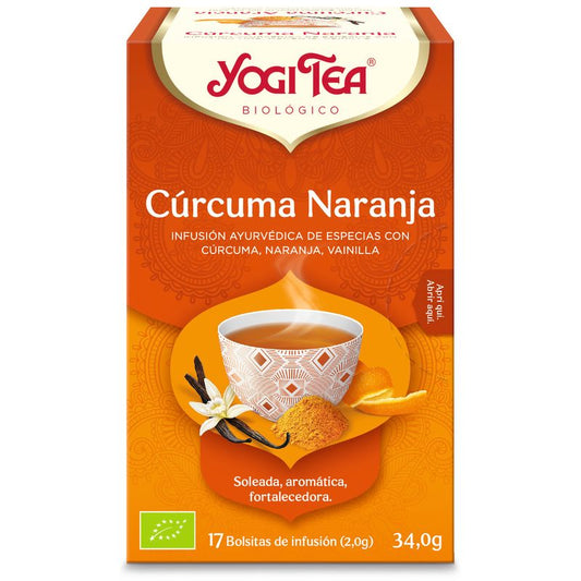 Yogi Tea Yogi Tea Curcuma Naranja, 17 X 2 Gr