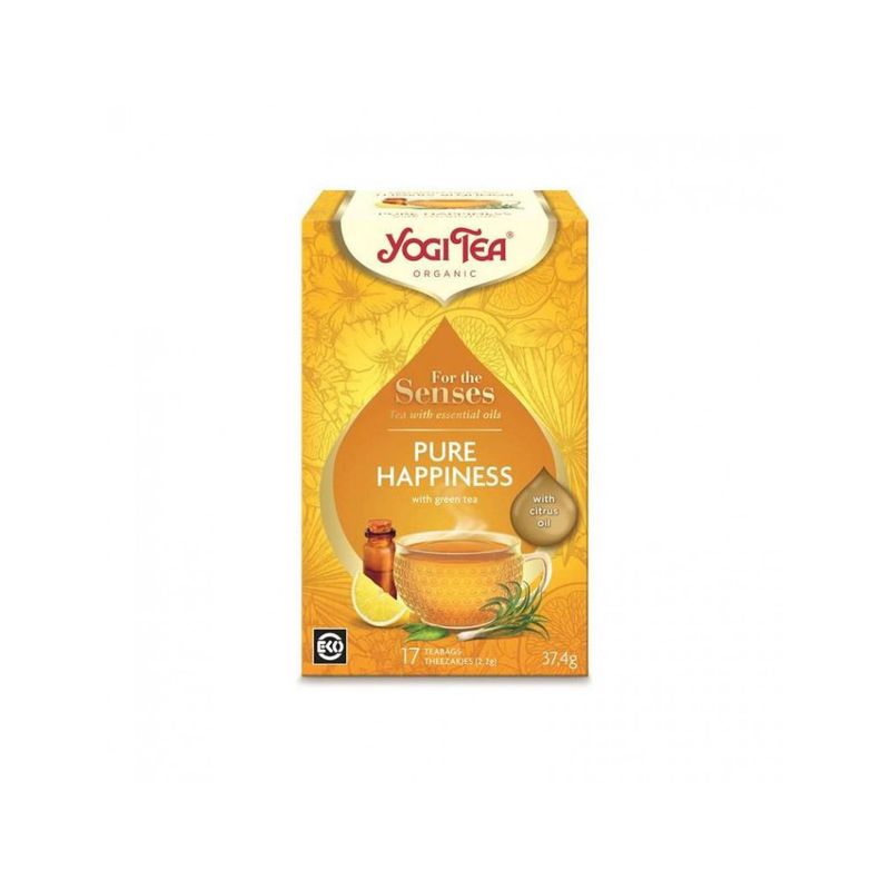 Yogi Tea Para Los Sentidos Absoluto Placer, 17 bolsitas