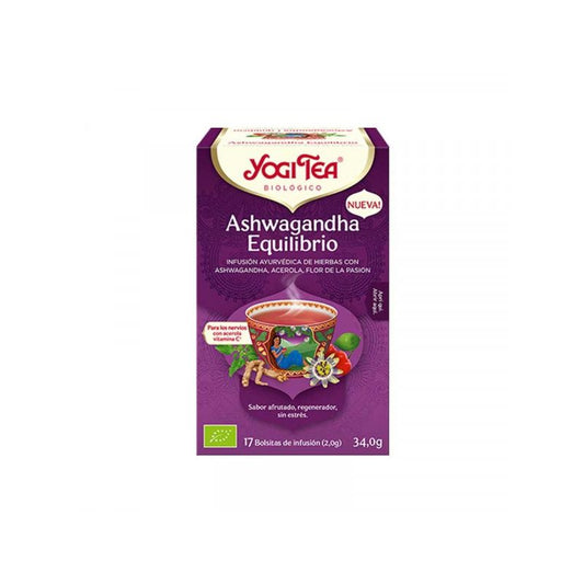 Yogi Tea Ashwagandha Equilibrio, 17 bolsitas