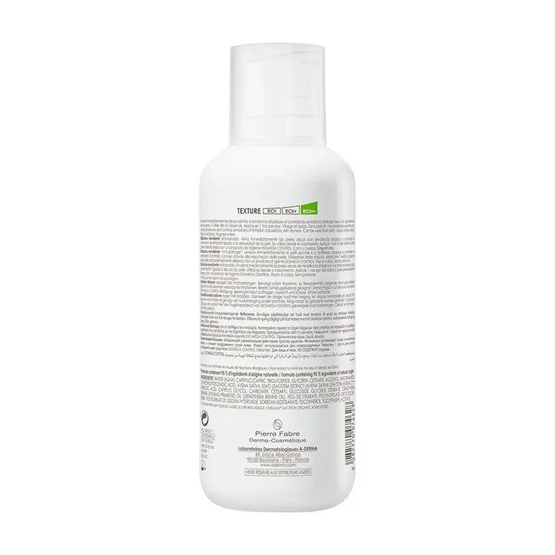 Aderma Exomega Control Bálsamo Emoliente 400 ml