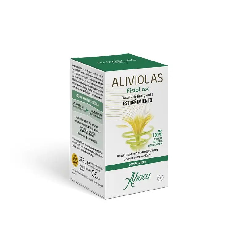 Aboca Aliviolas Fisiolax Estreñimiento, 90 comprimidos