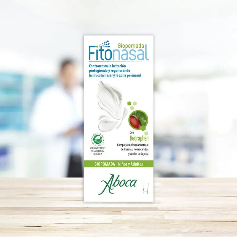 Aboca Fitonasal Biopomada Fitonasal Biopomada - Tubo De 10 Ml, Irritación Nasal, 10 ml