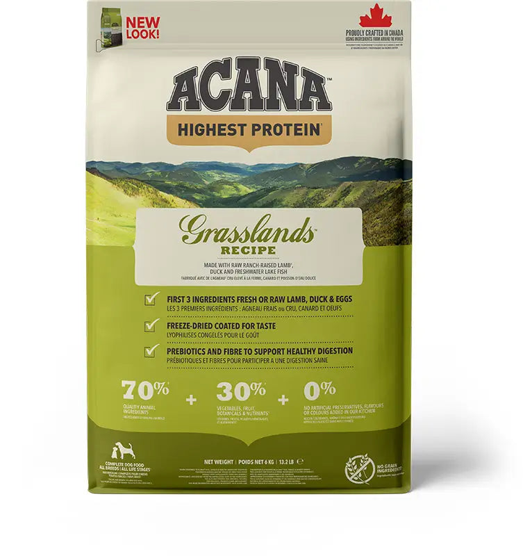 Acana Canine Adult Regionals Grasslands Prairie 6Kg pienso para perros