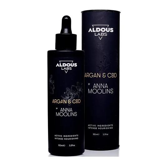 Aldous Labs Aceite de Argán 100% Puro de Marruecos Enriquecido con CBD