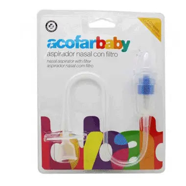 Acofarbaby Aspirador Nasal con Filtro