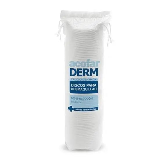 Acofar Derm Discos Para Desmaquillar 80 unidades