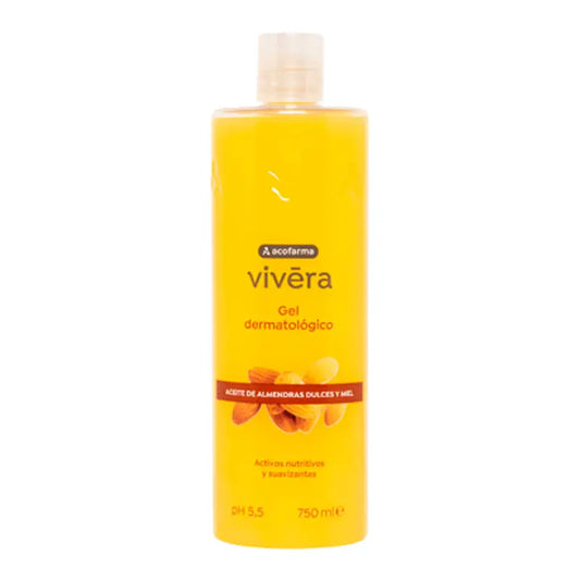 Acofarma Vivera Gel Aceite Almendras Dulces y Miel 750 ml