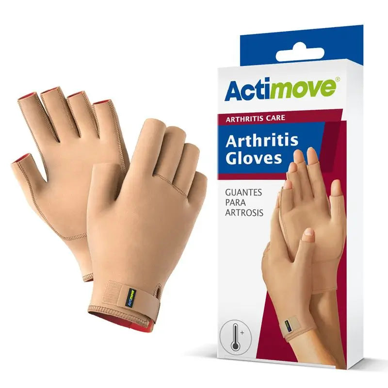 Actimove Artritis Guante, Color Beige, Talla S