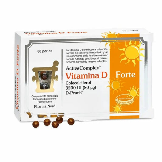 ActiveComplex® Vit. D 80 mcg. 3200 UI, 80 perlas