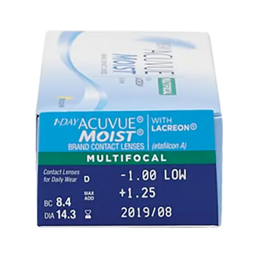 Acuvue 1 Day Moist Lentillas Multifocales Diarias , 30 unidades