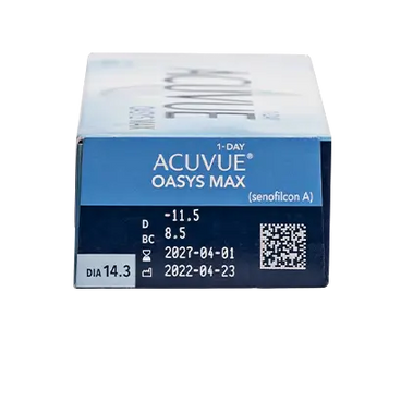 Acuvue 1 Day Oasys Max  Lentillas Diarias , 30 unidades