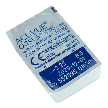 Acuvue 1 Day Oasys With Hydraluxe Lentillas Diarias , 30 unidades